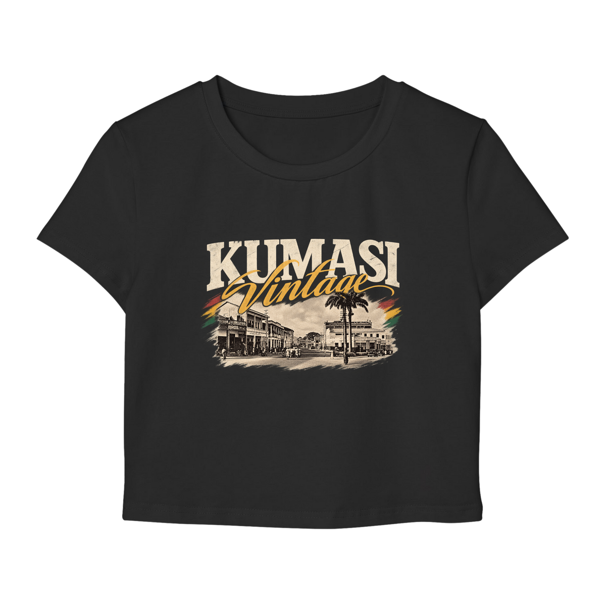 Kumasi Vintage Crop Top